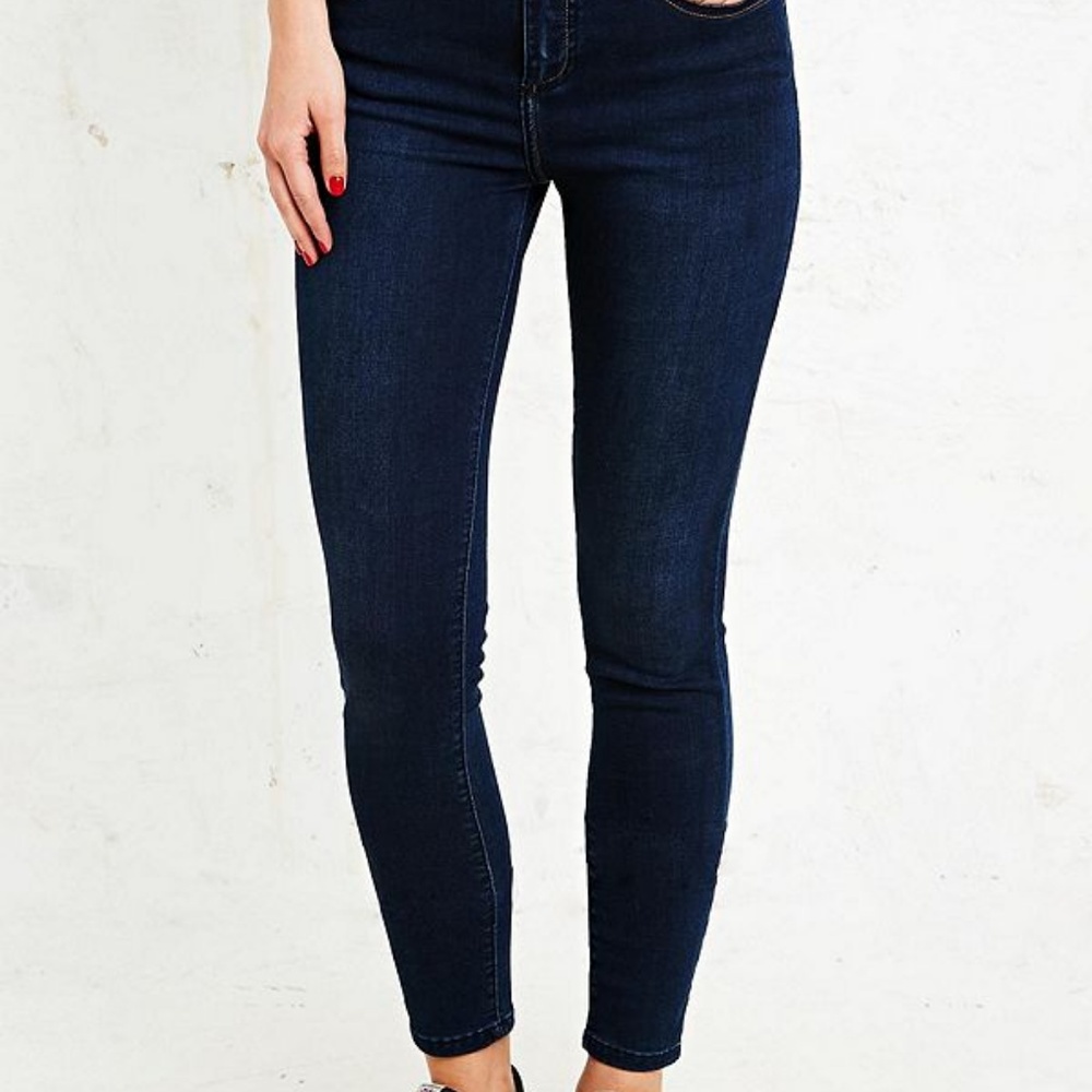 BDG urban outfitters blue skinny jeans - Picture 1 of 4
